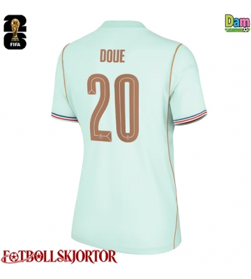 Frankrike Desire Doue #20 Bortatröja Dam VM 2026 Kortärmad